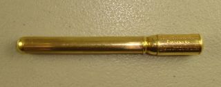 Antique Vintage Solid 14k Yellow Gold Mechanical Pencil 22.  08 Grams