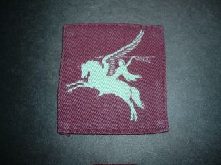 British Airborne Forces Pegasus Shoulder Patch Printed