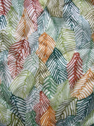 Rare Vtg MARISKA KARASZ Silk Textile Art Design Modernist Top Blouse Ilonka MCM 7