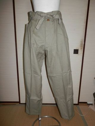 Ww2 Japanese Army Protection From Heat Battle Pants.  1944 Very Good 2 - 2