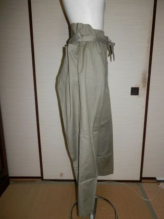 WW2 Japanese Army Protection from heat battle pants.  1944 Very Good 2 - 2 2