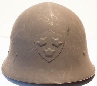 Swedish Army M 1921 Steel Helmet №3