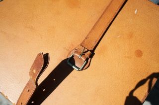 Vintage Leather Shotgun Gun Case - English Take Down Trunk Case 10