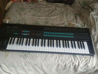 Yamaha Dx7 Synthesizer Vintage Fm Synth - Battery - 1st Generation Brown