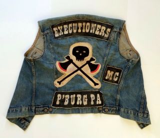 Vintage Motorcycle Club Vest Colors