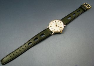 Vintage Girard Perregaux Seahawk 10k Gold GF Luxury Mens Watch 17J 1960s 6