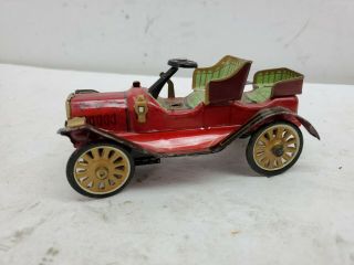 Vintage Line Mar Toys Friction Tin Litho Roadster