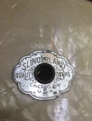 Antique Vintage Slingerland Radio King Snare (circa 1941) 3