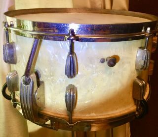 Antique Vintage Slingerland Radio King Snare (circa 1941) 8