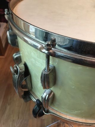 Antique Vintage Slingerland Radio King Snare (circa 1941) 9