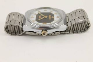 1960 ' s Vintage OVARAS Crystal 17 Jewels cal.  MB Swiss Wrist Watch 4