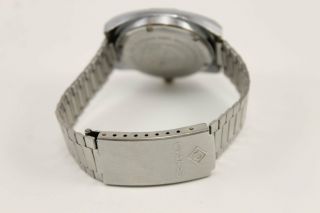 1960 ' s Vintage OVARAS Crystal 17 Jewels cal.  MB Swiss Wrist Watch 6
