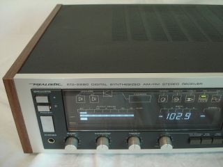 Vintage Realistic STA - 2280 Digital Synthesized AM/FM Stereo Receiver NEAR 6