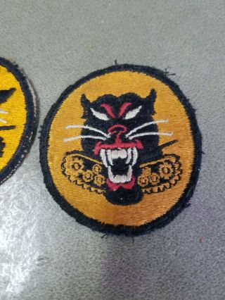 WWII US Army Tank Destroyer Panther 8 and 4 wheel Patch WW2 2