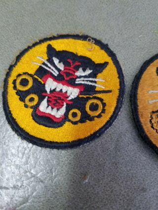 WWII US Army Tank Destroyer Panther 8 and 4 wheel Patch WW2 3