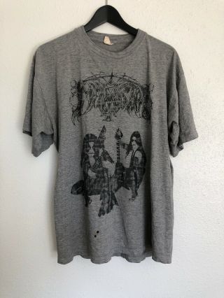 Vintage Immortal ‎battles In The North T Shirt 1995 Mayhem Satyricon Rare