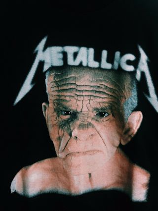 Vintage Og 90’s 92’ Metallica T - Shirt Sandman Tour Concert Band Rock Very Rare