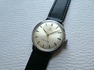 Rare Vintage Steel OMEGA SEAMASTER Men ' s dress watch from 1969 ' s year 5