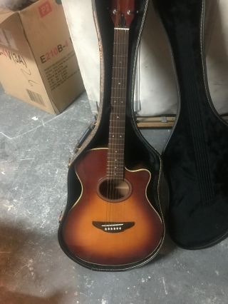 Yamaha Apx - 4a Spl Vintage Electric Acoustic Guitar W.  Hard Case