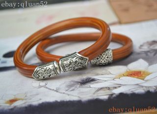 tibet folk silver buddhism King Kong wood rattan Lucky bracelet bracelet amulet 2