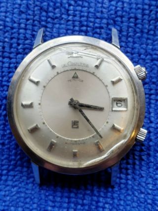 Vintage Jaeger Lecoultre Memovox Date Automatic Mens Alarm Watch Parts Repair