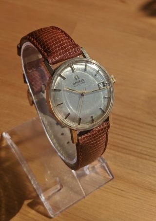 Omega Seamaster Automatic Gold From 1963 Vintage Cal.  562 Watch