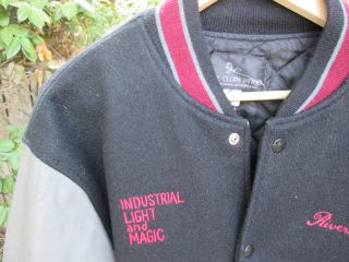 INDUSTRIAL LIGHT & MAGIC Vintage ILM 1980s Crew Jacket STAR WARS GEORGE LUCAS 2