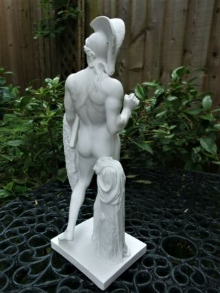 ANTIQUE 19THC COPENHAGEN PARIAN BISQUE FIGURE OF NAKED MALE JASON - THORVALDSEN 5