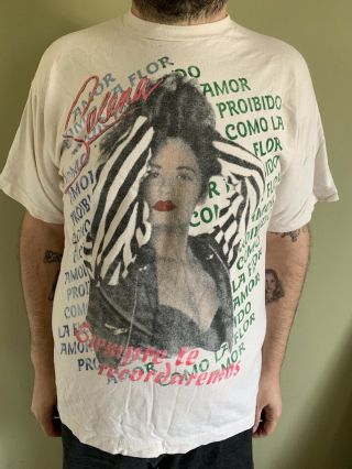 vintage selena quintanilla shirt XL 2