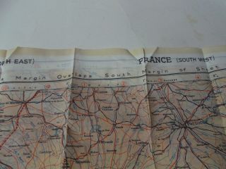 Cloth Escape Map Spain & Sothern France 20 