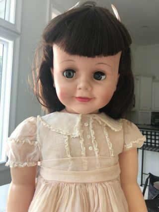 Vintage Doll Madame Alexander 30” Betty Playpal Type Doll.  Very Hard To Find.