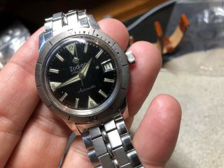 Vintage Zodiac Seawolf Automatic Men’s Wrist Watch