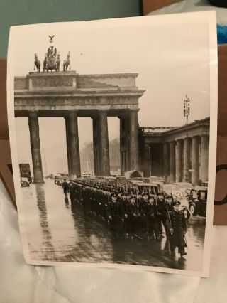 1939 - Associated Press Photo Of The German Navy Coming To Power—rare