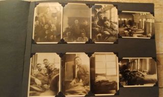 World War 2 US Soldiers Personal Photo Album 1940s Military Tanks Women 200,  pic 3