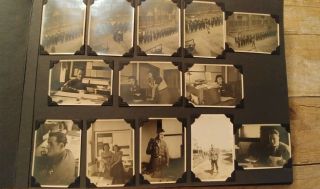World War 2 US Soldiers Personal Photo Album 1940s Military Tanks Women 200,  pic 4