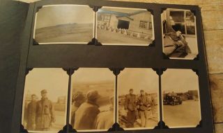 World War 2 US Soldiers Personal Photo Album 1940s Military Tanks Women 200,  pic 5