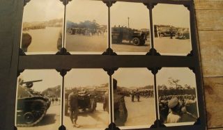 World War 2 US Soldiers Personal Photo Album 1940s Military Tanks Women 200,  pic 6