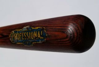 1910 - 20 Louisville Slugger Decal Bat 32 " Burnt Oil Finish Vtg H&b Baseball
