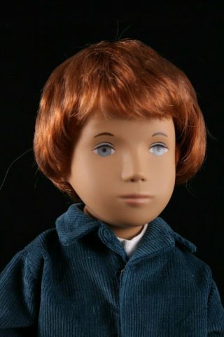 Sasha 16 " Vintage Boy Doll 312 Redhead Turquoise Corduroy Trendon Toys England
