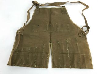 WWII US Army Air Forces Mechanics Type B - 1 Tool Apron 3