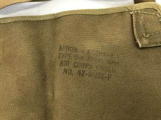 WWII US Army Air Forces Mechanics Type B - 1 Tool Apron 4