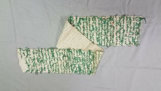 Ww2 Japanese Senninbari 1000 Stitch Belt Rare Green Stitches