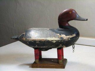 Old Duck Decoy Attributed To The Cecile County Maryland Area
