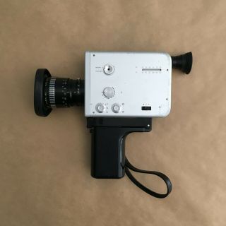 Vintage Braun Nizo S56 8 Movie Camera - Includes Case,  Uv Filter