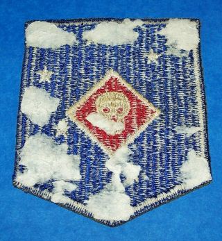 CUT - EDGE WW2 USMC 1st M.  A.  C.  RAIDER BATTALION SMILING SKULL PATCH 2