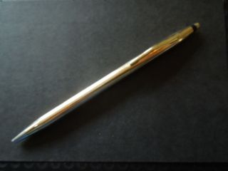 J798 Vtg Cross Ballpoint 14 K Gold Not Gold Filled