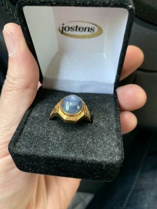 24k Solid Gold Antique Ring Size 8