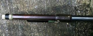 ANTIQUE OLD FRENCH VIOLIN BOW MARKED BRANDED LUPOT FRANCE 10