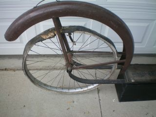 Antique Ingo Bicycle Scooter Complete One Owner 1930 ' s 8