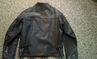 Belstaff Racing Blouson XXL Antique Black NWOT leather jacket X - men Cyclops 6